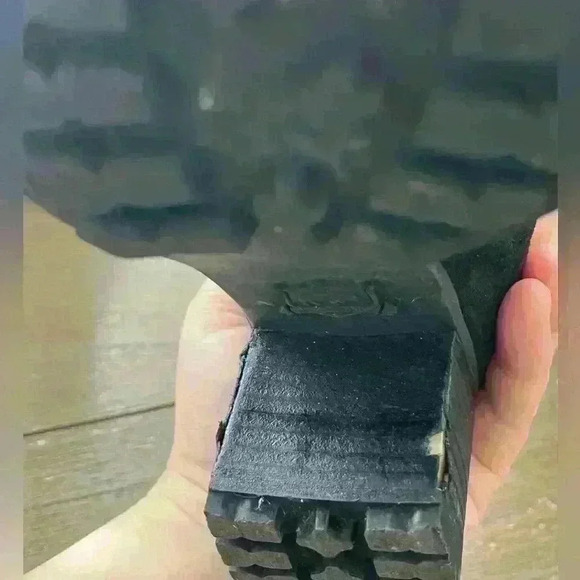 Trask Misty Black Suede Boots Womens size 8 - Picture 8 of 10